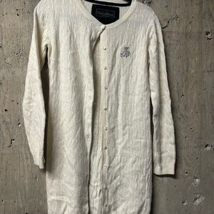 Teenie Weenie Cream Button-Up Cardigan